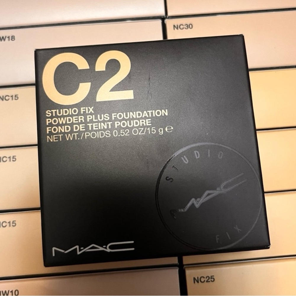 New MAC C2 Cosmetics Studio Fix Powder Plus Foundation old version - Picture 1 of 3